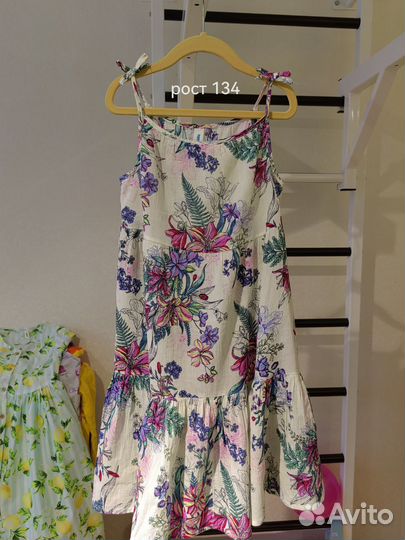Платье для девочки рост 134