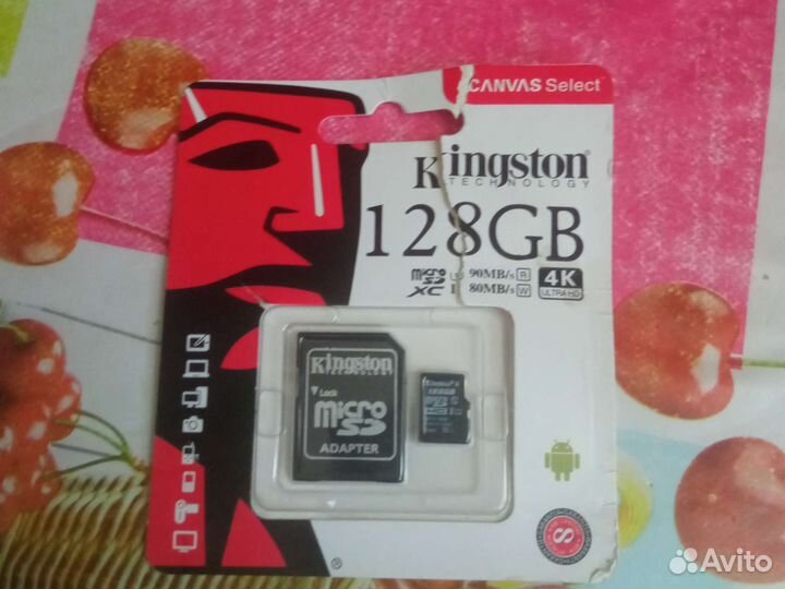 Флешка micro sd 128