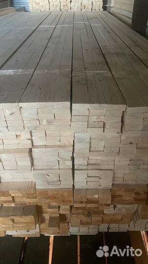 Брусок сухой строганный 20x50x3000 мм