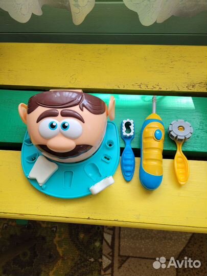 Play doh наборы зубастик