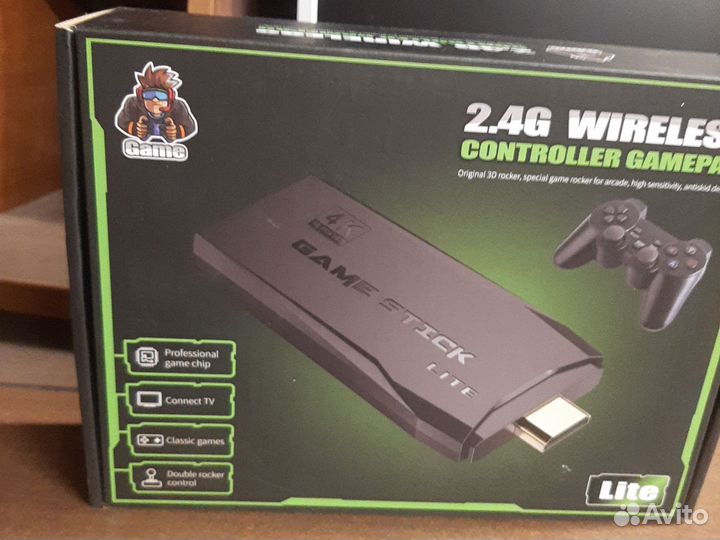 Игровая приставка Game stick 64gb