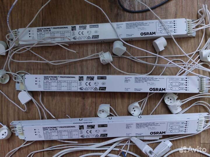 Электронный балласт (эпра) osram QTP5 2x14-35