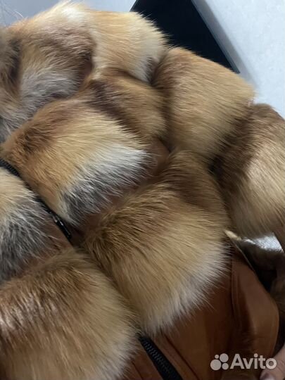 Шуба натуральная лиса