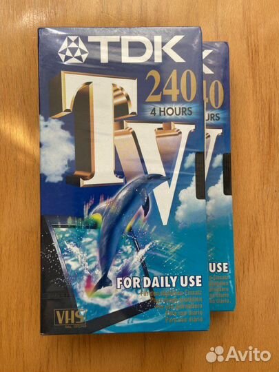 Видеокассета VHS TDK E-240tved