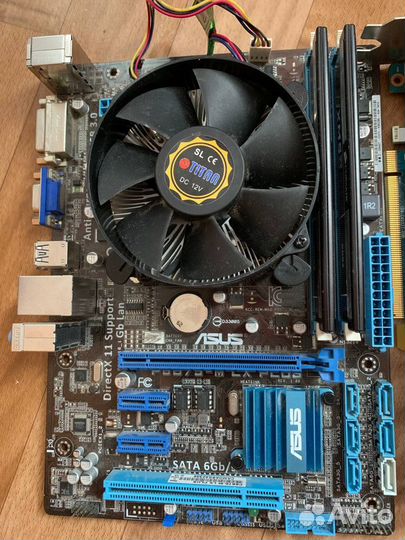 Комплект на LGA1155