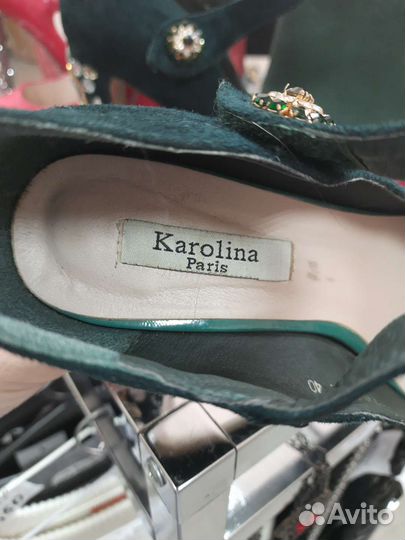 Туфли женские 39 40 замша