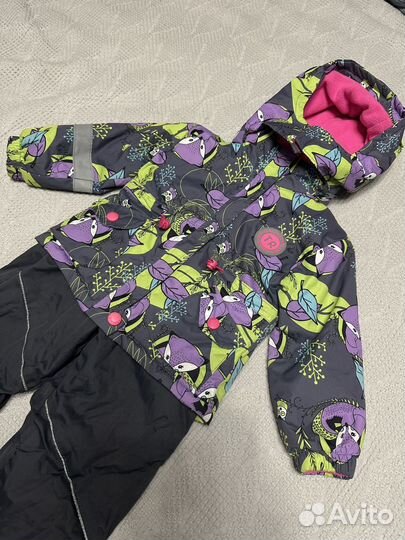 Демисезонный костюм для девочки 86 92