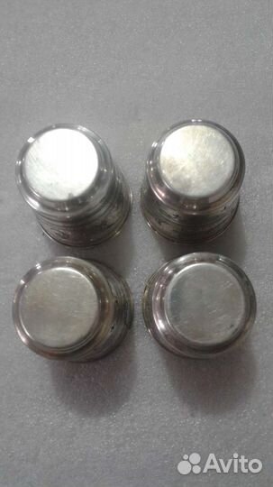 Стопки серебро 875пр