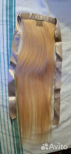 Натуральные и искусственные пряди на заколках