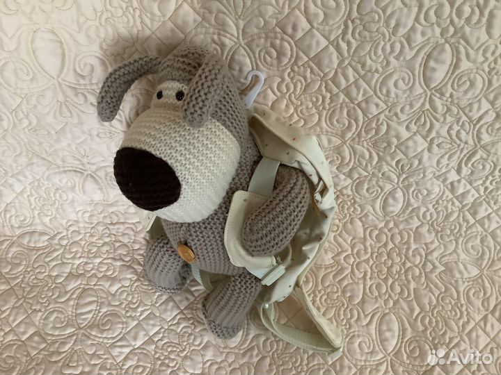 Рюкзачок. Собачка Буффи. Смурфик