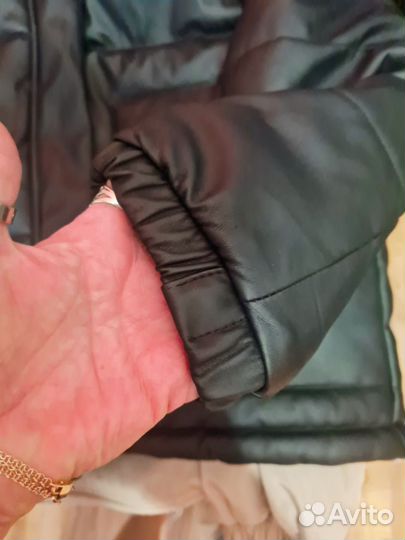 Демисезонный пуховик женский 48-50