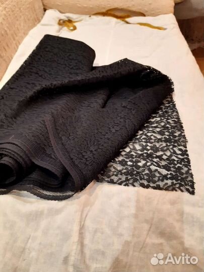 Гипюр СССР черный (весь)