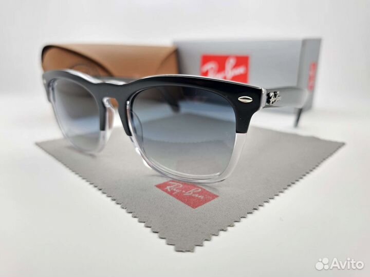 Очки Ray Ban 4487 Steve 6630/8G Голубой Градиент