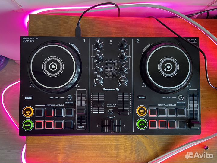 Dj контроллер pioneer ddj 200