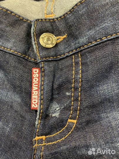 Джинсы Капри Dsquared pat jean. Новые. Оригинал