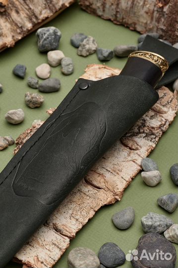 Нож охотничий ручной работы Бурят
