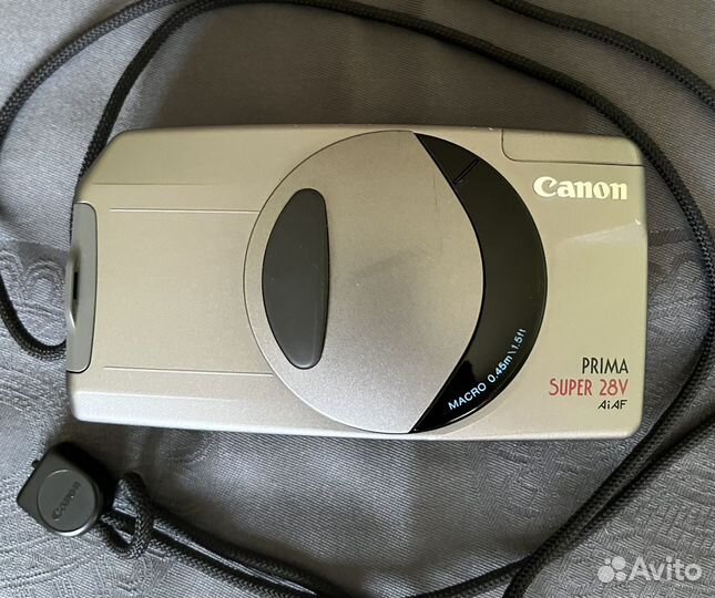 Пленочный фотоаппарат canon prima super 28v