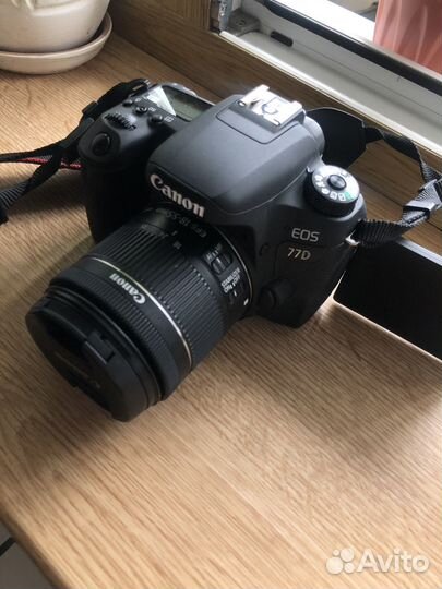 Фотоаппарат Сanon EOS 77d, Объектив,Сумка,Штатив