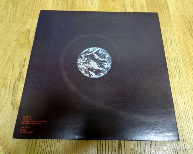 Deep Purple Fireball 1971 Japan 1st Press Винил LP