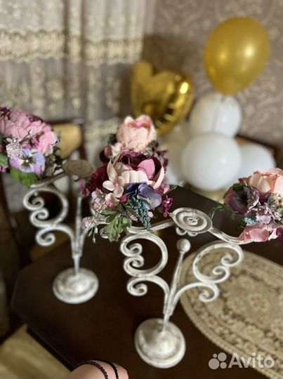 Подсвечник (кованный канделябр)