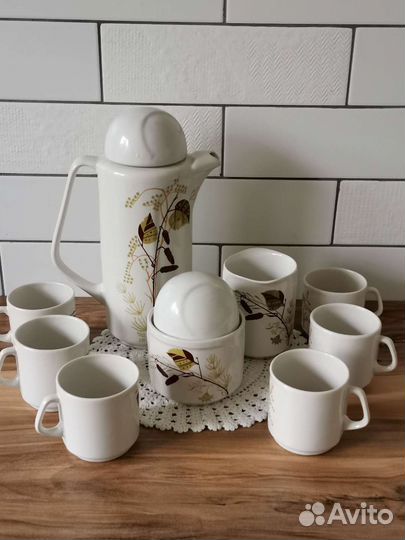 Сервиз кофейный СССР Бугульминский фз