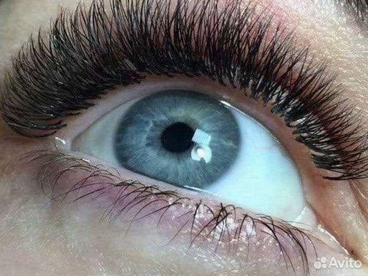 Наращивание ресниц / архитектура бровей