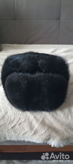 Норковая шапка мужская