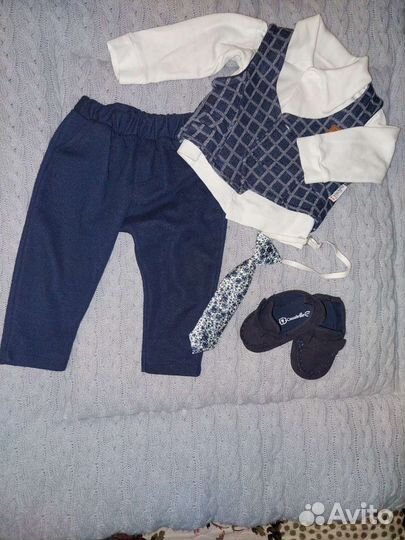 Костюм детский+пинетки