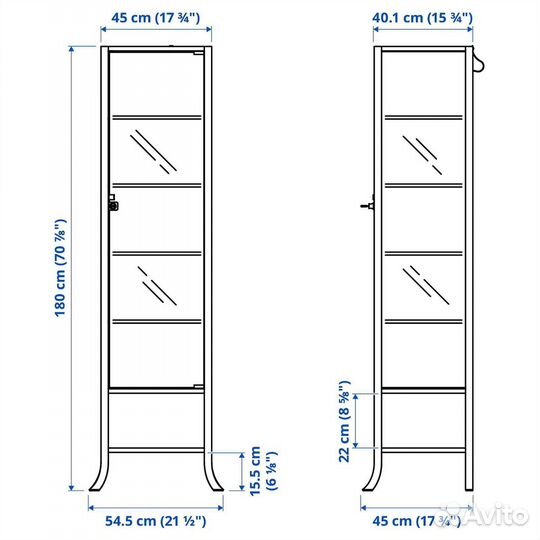 Витрина Икеа клигсбу IKEA klingsbo