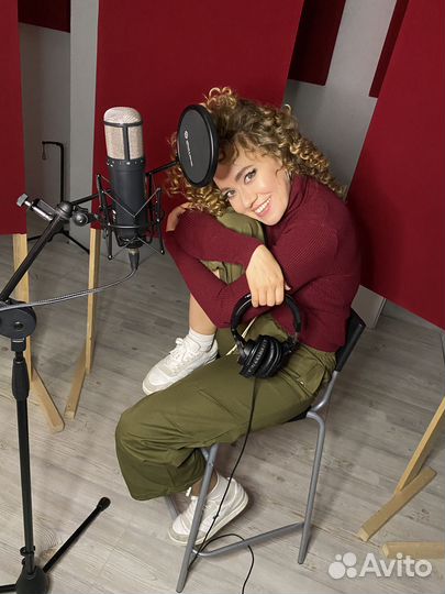 Запись песни в студии