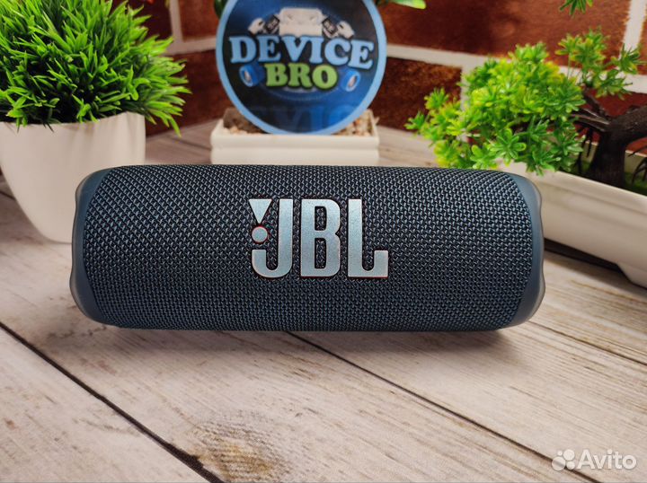 Колонка JBL Flip 6 TL Blue (Оригинал, Гарантия)