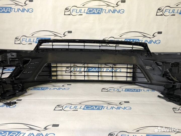 Передний бампер Scirocco R в сборе рестайлинг