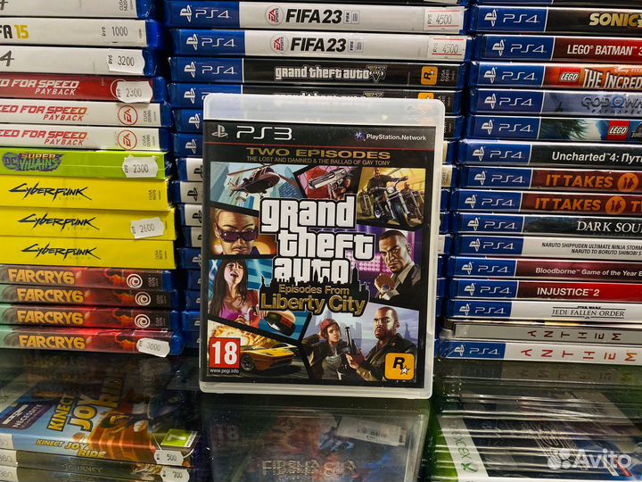 GTA Grand Theft Auto Liberty City PS3