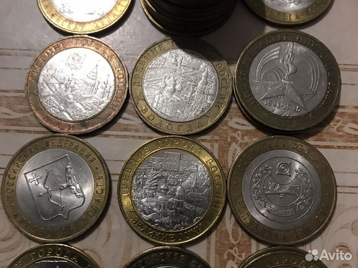 Юбилейные монеты 1, 2, 5,10 руб продаю