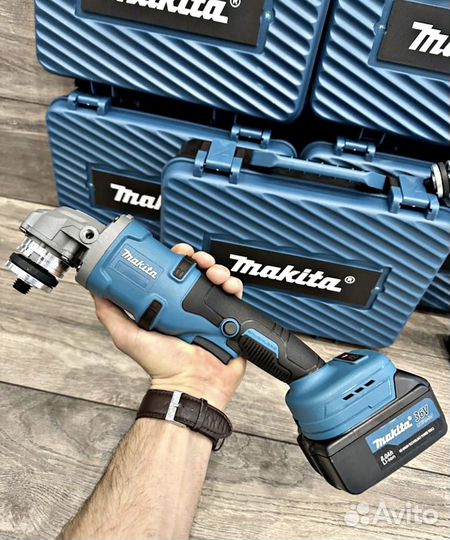 Новая аккумуляторная ушм болгарка Makita, 36V