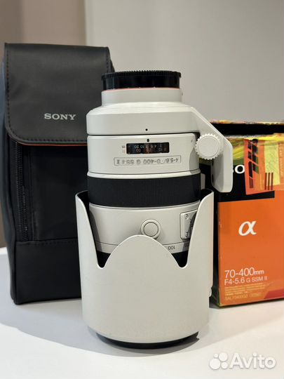 Объектив Sony 16-35 F 2.8 и 100-400F4.5–5.6 G SAL