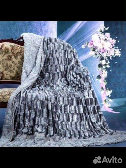 Плед-травка двухсторонний