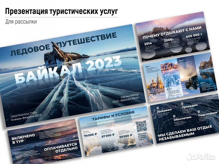 Бизнес пpeзентaция / Визитка / Выступление / кп