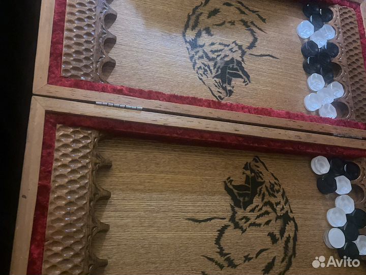 Нарды ручной работы бу