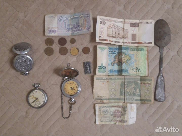 Монета,часы,сувениры