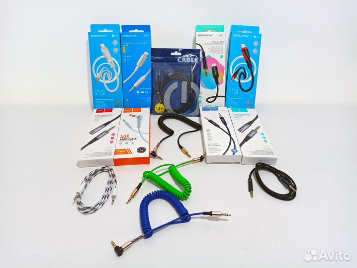 Аудио кабель 3,5 jack для телефона AUX