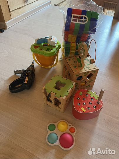 Детские игрушки пакетом