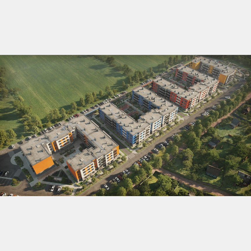 1-к. квартира, 36,6 м², 1/4 эт.