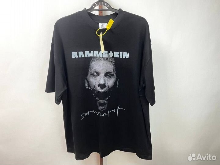 Футболка vetements rammstein