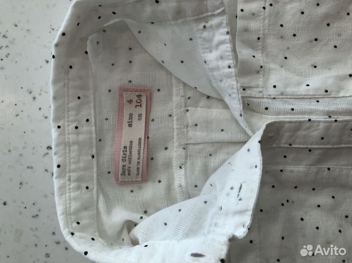 Рубашка на девочку