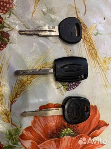 Ключи зажигания с чипом