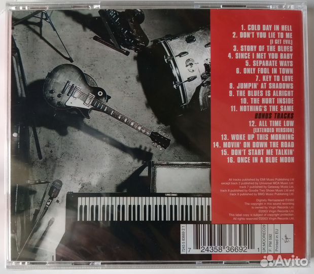 CD Gary Moore – 7 CD Запечатанные. одним лотом