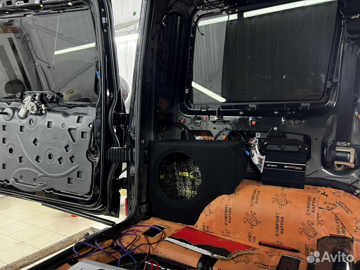 Шумоизоляция Mercedes G63