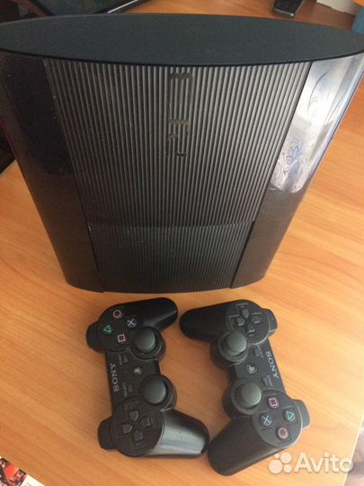 Sony PS3 500gb + 90 игр