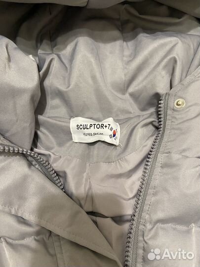 Пуховик женский корея sculptor+7